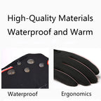 Winter Gloves for Men & Women Touchscreen Compatible, Warm, Windproof & Non-Slip for Cycling, Motorbiking & Outdoor Activities