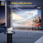 NEW HCS350 MAX Video Game Console and Projector  Ultimate Retro Gaming & Home Theater System – HD Projection, Android 11 & 10,000 Games