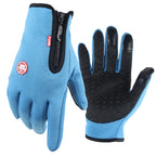 Winter Gloves for Men & Women Touchscreen Compatible, Warm, Windproof & Non-Slip for Cycling, Motorbiking & Outdoor Activities