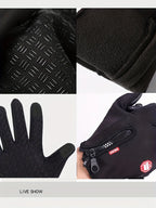 Winter Gloves for Men & Women – Touchscreen Compatible, Warm, Windproof & Non-Slip for Cycling, Motorbiking & Outdoor Activities