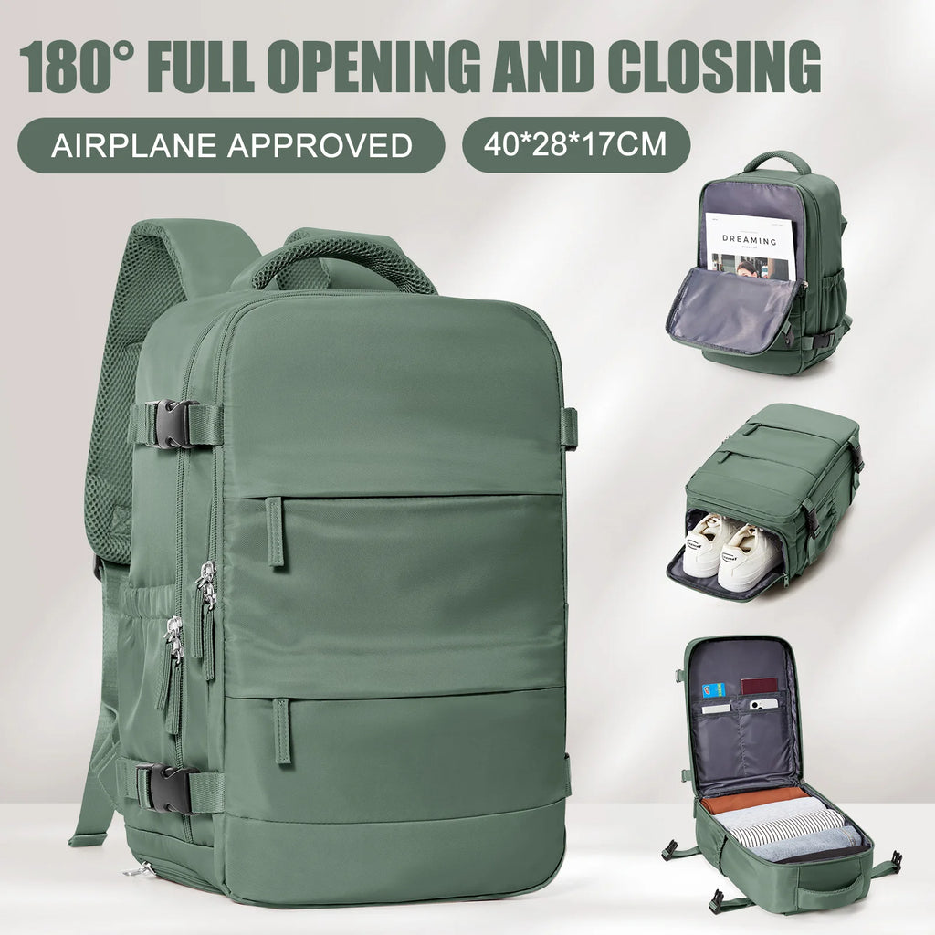 Women Men Hand Luggage Ryanair Backpack Business Laptop Bag College Travel Backpack Waterproof Carry on Cabin Backpack