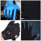 Winter Gloves for Men & Women – Touchscreen Compatible, Warm, Windproof & Non-Slip for Cycling, Motorbiking & Outdoor Activities