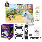 NEW HCS350 MAX Video Game Console and Projector  Ultimate Retro Gaming & Home Theater System – HD Projection, Android 11 & 10,000 Games